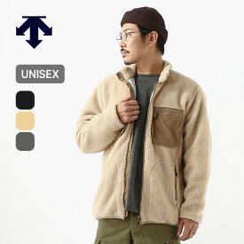 デサント ボアフリースジャケット DESCENTE BOA FLEECE JACKET ユニセックス DHUSJC34 トップス ジャケット アウター コート フリース キャンプ アウトドア