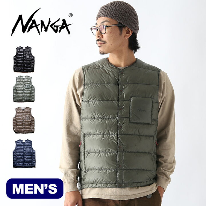 楽天市場 ナンガ インナーダウンベスト メンズ Nanga Inner Down Vest メンズ N1id トップス ベスト ダウン インナー ライナー インサレーション キャンプ アウトドア フェス 正規品 Outdoorstyle サンデーマウンテン