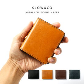 スロウ ミニウォレット SLOW bridle mini wallet SO789J 財布 おさいふ 二つ折り ミニサイズ コンパクト 牛革 キャンプ アウトドア ギフト 【正規品】