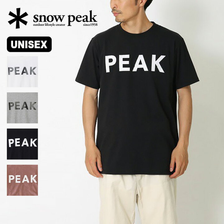 楽天市場 スノーピーク リフレクティブプリントtシャツ Sp Snow Peak Reflective Pt T Shirt Sp メンズ レディース ユニセックス Ts 22su101 半袖 カットソー トップス リンクコーデ 親子コーデ おしゃれ キャンプ アウトドア 正規品 Outdoorstyle サンデーマウンテン
