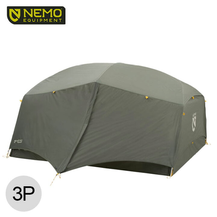 楽天市場】ニーモイクイップメント オーロラリッジ 3P NEMO Equipment 