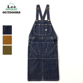 【一部SALE】リーアウトドアーズ キャンピングエプロン Lee OUTDOORS CAMPING APRON LA0570 エプロン つなぎ アウトドア フェス キャンプ オーバーオールエプロン