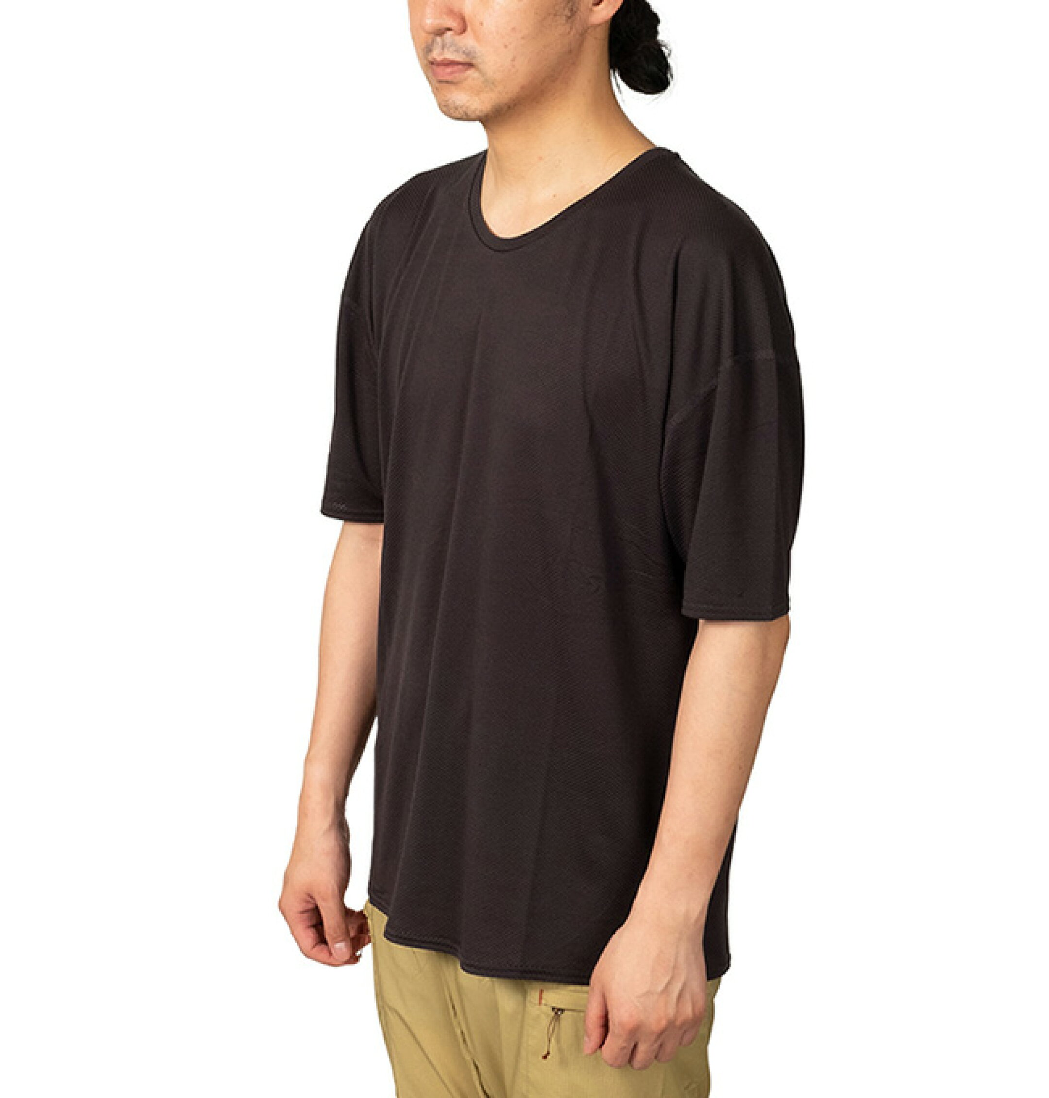 シノギ ウロコシャツ 半袖 凌 メンズ 41008 アクシーズクイン AXESQUIN Tシャツ ティシャツ 半袖 カットソー トップス おしゃれ キャンプ アウトドア