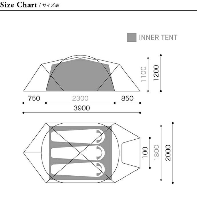 楽天市場】【ラスト1点】ムラコ ノーム3P muraco NORM 3P テント  
