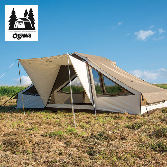 オガワ オーナーロッジ ヒュッテレーベン (インナー別売) OGAWA Owner Lodge Hutte Leben 2254 テント キャンプ  ファミリーキャンプ グループキャンプ アウトドア 【正規品】 | OutdoorStyle サンデーマウンテン