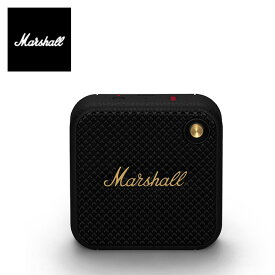 マーシャル ヴィレン ワイヤレススピーカー Marshall Willen Black and Brass ワイヤレススピーカー コンパクト シンプル マイク 防水 キャンプ アウトドア 【正規品】