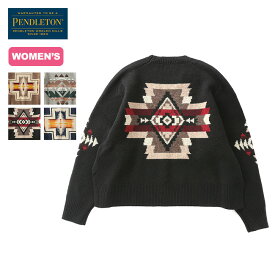 ペンドルトン クルーネックプルオーバー PENDLETON Crew Neck Pullover レディース 2575-0100 トップス ニット セーター プルオーバー キャンプ アウトドア