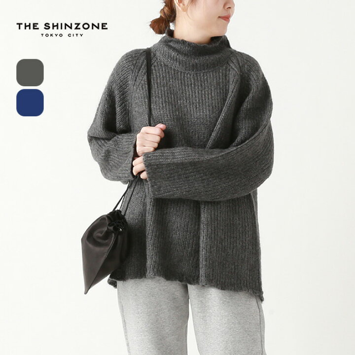 楽天市場】ザ シンゾーン ハイネックモヘヤPO THE SHINZONE HIGH NECK 