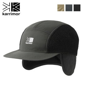 カリマー フリースキャップ karrimor fleece cap 200100 キャップ 帽子 耳当て付き ヘッドウェア キャンプ アウトドア 【正規品】