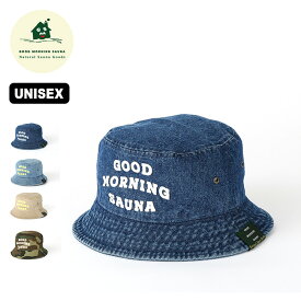 グッドモーニングサウナ ロゴハット GOOD MORNING SAUNA LOGO HAT メンズ レディース GMS_2205 ハット 帽子 バケットハット キャンプ アウトドア 【正規品】