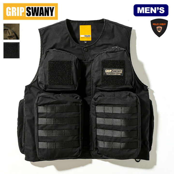 楽天市場】グリップスワニー FP MILベスト GRIP SWANY FP MIL VEST 