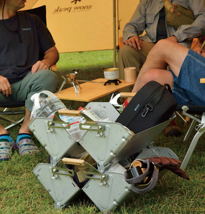 楽天市場】スノーピーク シェルフコンテナ25 ダブルセット snow peak  