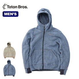 ティートンブロス ウールエアーフーディ メンズ Teton Bros. Wool Air Hoody Men's パーカー ポケット 羽織 上着 指穴 サムホール サムアンカー キャンプ アウトドア 【正規品】