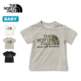 ノースフェイス S/S カモロゴTee【ベビー】 THE NORTH FACE S/S Camo Logo Tee NTB32359 トップス Tシャツ 半袖 子供 赤ちゃん ギフト 出産祝い おしゃれ キャンプ アウトドア 【正規品】