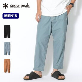 【SALE 30%OFF】スノーピーク ライトマウンテンクロスパンツ snow peak apparel Light Mountain Cloth Pants メンズ PA-23SU102 ボトムス ロングパンツ 長ズボン アパレル キャンプ アウトドア