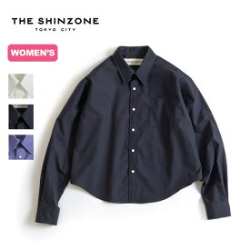 ザ シンゾーン ショートシャツ THE SHINZONE SHORT SHIRTS レディース 23SMSBL02 トップス シャツ カラーシャツ カジュアルシャツ キャンプ アウトドア フェス 【正規品】