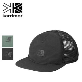 【SALE 10%OFF】カリマー ロゴメッシュキャップ karrimor logo mesh cap 200125 帽子 キャップ メッシュ キャンプ アウトドア フェス 【正規品】