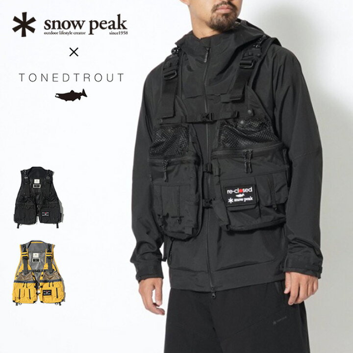 Snow Peak × TONEDTROUT コラボレーションアイテム第3弾、3月5日(金  