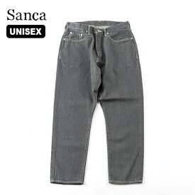 【一部SALE】サンカ グレーデニム5Pテーパードフィット Sanca GRAY DENIM 5P TAPERED FIT メンズ レディース ユニセックス S23SPT04 ボトムス ズボン ロング パンツ おしゃれ キャンプ アウトドア 【正規品】