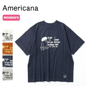 アメリカーナ ラフィー天竺丸胴 クラシックT AMERICANA レディース BRF-638A/2 Tシャツ ティシャツ カットソー トップス おしゃれ キャンプ アウトドア 【正規品】