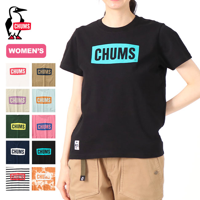 【SALE】チャムス チャムスロゴTシャツ【ウィメンズ】 CHUMS CHUMS Logo T-Shirt レディース CH11-2277  トップス カットソー プルオーバー Tシャツ 半袖 アウトドア キャンプ フェス 【正規品】 OutdoorStyle サンデーマウンテン