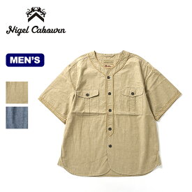 【SALE】ナイジェルケーボン S-52SSベースボールシャツ NIGEL CABOURN メンズ 8046-13-11000 トップス プルオーバー Tシャツ 半袖 キャンプ アウトドア
