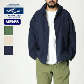 アーミーツイル コットンスラブパーカ ARMY TWILL COTTON SLAB PARKA メンズ AM-2314007 アウター 羽織り トップス ジャケット フード フーディ おしゃれ キャンプ アウトドア