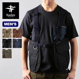 フォックスファイヤー アルフラックスタックルベスト Foxfire Alflux Tackle Vest メンズ 6210016 ベスト トップス 釣り キャンプ フェス アウトドア 【正規品】