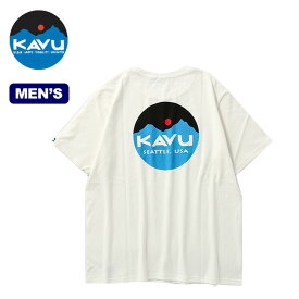 カブー マウンテンロゴTee KAVU Mountein Logo Tee メンズ 19821829 Tシャツ トップス 半袖 キャンプ アウトドア フェス 【正規品】