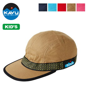 カブー キッズストラップキャップ KAVU K's Strap Cap キッズ 11864404 子供 キャップ 帽子 野球帽 CAP キャンプ アウトドア フェス ギフト 【正規品】