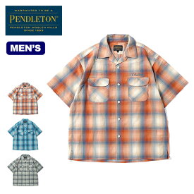 【一部SALE】ペンドルトン オープンカラーシャツ(S/S) PENDLETON メンズ 3275-2004 チェック 半袖 カジュアル アウトドア キャンプ 【正規品】