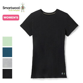 スマートウール メリノ ショートスリーブ Smartwool SW64185 ベースレイヤー トップス カットソー プルオーバー Tシャツ 半袖 アウトドア キャンプ フェス