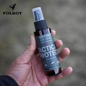 フォルボット タクティカルプロテクト コンパスゴーストグレー FOLBOT Tactical Protect FT-FTP00012 虫よけスプレー アウトドアスプレー 虫除け 消臭 フレグランス ユーカリ精油 子ども 大人 キャンプ アウトドア 【正規品】