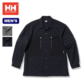 ヘリーハンセン HHアングラースラックシャツ メンズ HELLY HANSEN HHAngler Slack Shirts メンズ HG42300 トップス アウター ジャケット アウトドア シャツ カジュアルシャツ フェス キャンプ 【正規品】