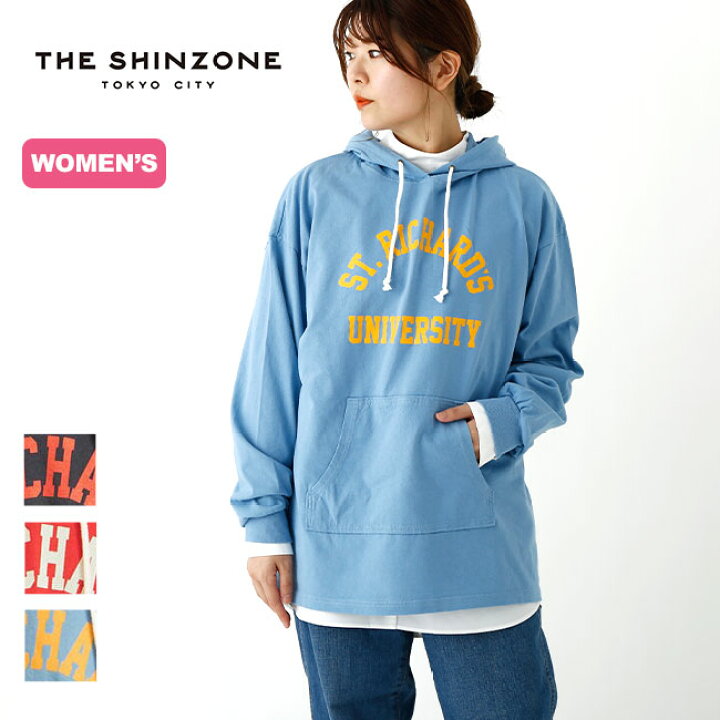 楽天市場】【SALE Max50%OFF】ザ シンゾーン フーディプリントロング  