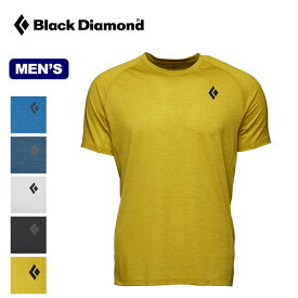 ブラックダイヤモンド ライトワイヤーテックティー Black Diamond LIGHTWIRE TECH T メンズ BD66708 Tシャツ 半袖 ショートスリーブ 速乾 ストレッチ スポーツ キャンプ アウトドア 【正規品】