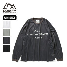 コムフィアウトドアガーメント クイックドライメッシュロングTEE CMF OUTDOOR GARMENT QUICK DRY TEE L/S メンズ レディース ユニセックス CMF2301-CS07 Tシャツ 長袖 ロングスリーブ ロンT カットソー トップス おしゃれ キャンプ アウトドア 【正規品】