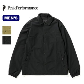 ピークパフォーマンス 2Lコーチジャケット メンズPeakPerformance 2L Coach Jacket メンズ G77346 トップス アウター コート ジャケット アウトドア キャンプ フェス 【正規品】