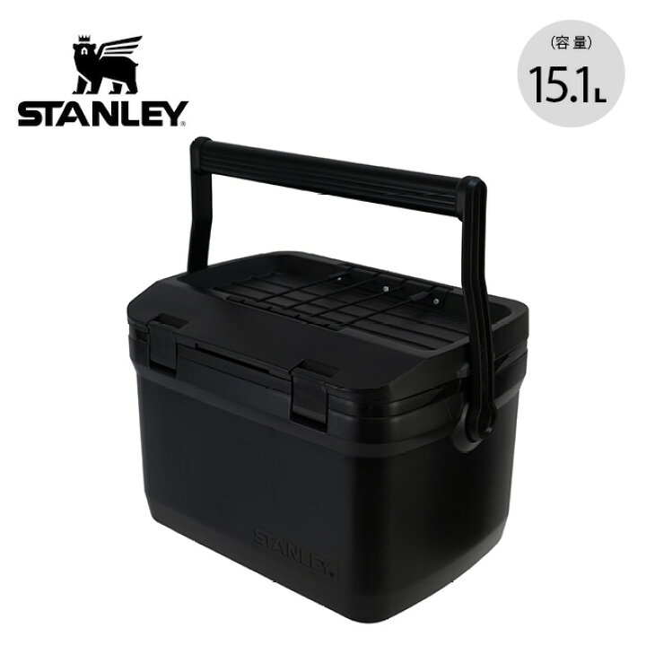 楽天市場】スタンレー クーラーボックス 15.1L ピュアブラック STANLEY 