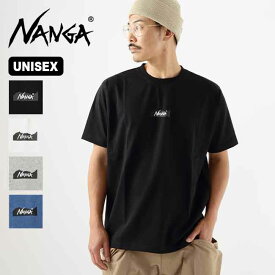 ナンガ エコハイブリッド MTロゴ TEE NANGA ECO HYBRID MT LOGO TEE メンズ レディース ユニセックス Tシャツ ティシャツ 半袖 カットソー トップス マウンテンロゴ ワンポイント エコ リサイクル素材 シンプル カジュアル キャンプ アウトドア 【正規品】