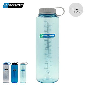 ナルゲン 広口1.5L トライタンリニュー nalgene Tritan Renew 1.5L ウォーターボトル 水筒 マイボトル 軽い 軽量 丈夫 漏れない シンプル かわいい おしゃれ ギフト キッチン 野外 通勤 通学 仕事 登山 ウォーキング キャンプ アウトドア フェス 【正規品】