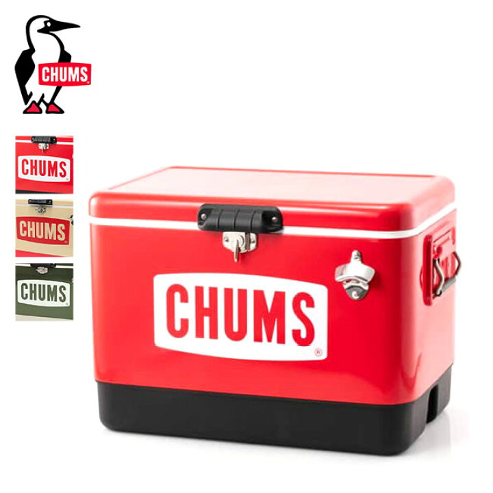 楽天市場】チャムス チャムススチールクーラーボックス54L CHUMS CHUMS 
