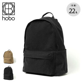 【SALE 40%OFF】ホーボー エブリデイバックパック コットンキャンバス ヴィンテージウォッシュ hobo EVERYDAY BACKPACK COTTON CANVAS VINTAGE WASH HB-BG4003 デイパック リュック シンプル 帆布 本革 古着 通勤 通学 PC収納 22L 男女兼用 アウトドア キャンプ 【正規品】