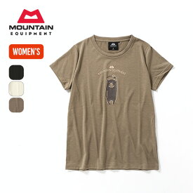 マウンテンイクイップメント 【ウィメンズ】ブリットポップTee クマ MOUNTAIN EQUIPMENT WOMEN’S BRITPOP TEE KUMA レディース 女性 424743 Tシャツ 半袖 カットソー プリントT キャンプ アウトドア 【正規品】