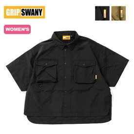 グリップスワニー キャンプシャツ GRIP SWANY W'S CAMP SHIRT GSW-20 ウィメンズ レディース 襟シャツ 半袖 水陸両用 トップス ショートスリーブ キャンプ アウトドア 【正規品】