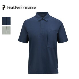 ピークパフォーマンス ポケットポロ メンズ PeakPerformance Pocket Polo メンズ G78728 トップス シャツ カラーシャツ カジュアルシャツ ポロシャツ アウトドア フェス キャンプ