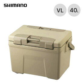 シマノ ヴァシランドVL 40L[NX-440WS ベージュ01] SHIMANO VACILAND NX-440WS 保冷 クーラーボックス アイスボックス 日本製 釣り BBQ キャンプ アウトドア 【正規品】