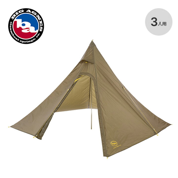 セール】Big Agnes だれる ゴールドキャンプ UL3 タープ&インナー セット