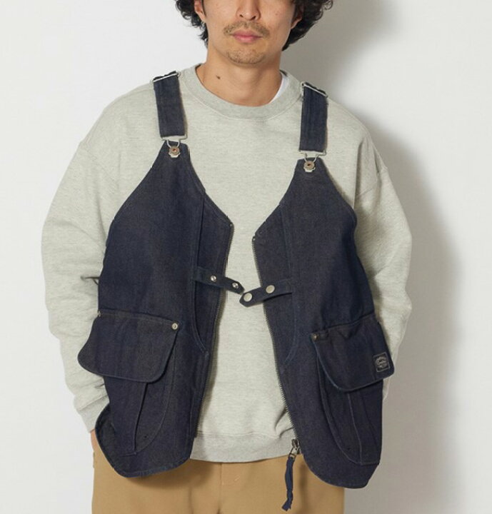 楽天市場】スノーピーク タキビデニムベスト snow peak apparel TAKBI 