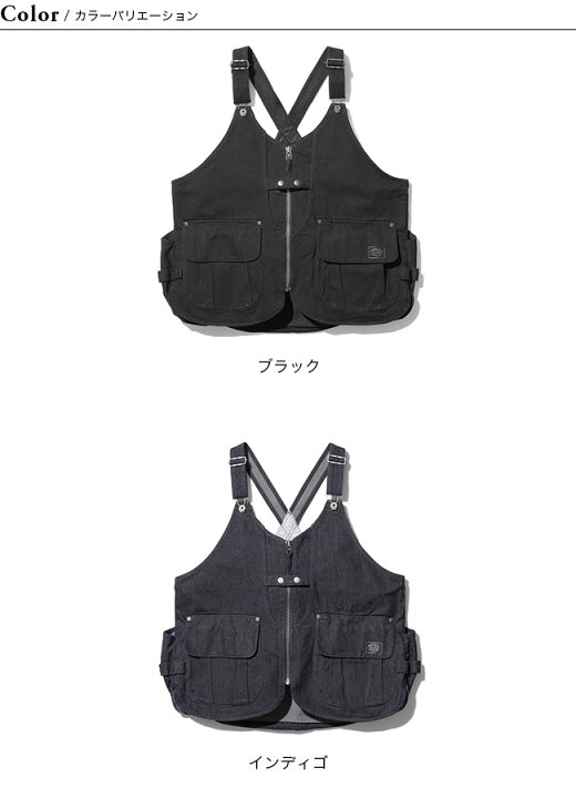 楽天市場】スノーピーク タキビデニムベスト snow peak apparel TAKBI 